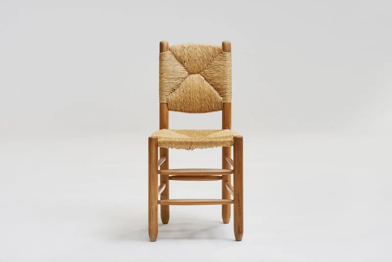 Set of 6 dining chairs 'Bauche n°19' by Charlotte Perriand