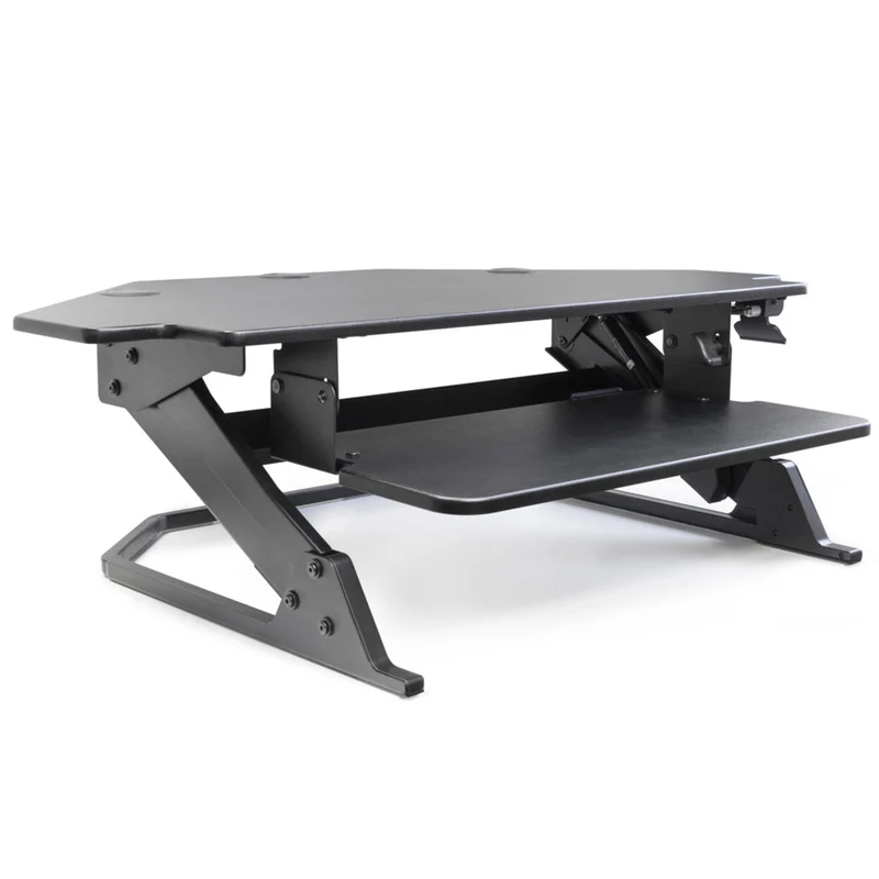 Convertisseur de bureau debout en coin 42"L Goya