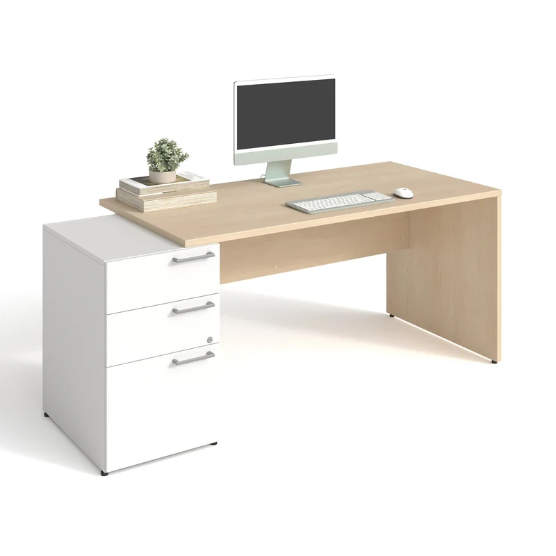 Bureau 60"L avec caisson Concept C.A.