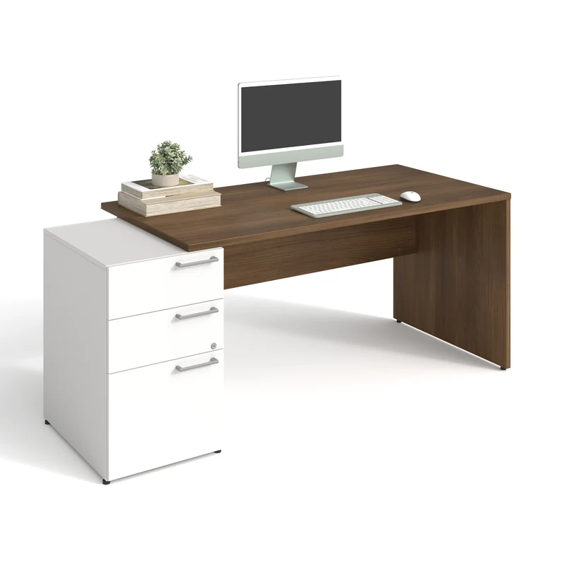 Bureau 60"L avec caisson Concept C.A.