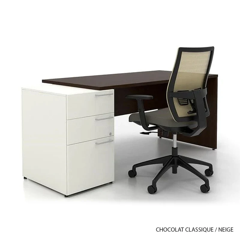 Bureau 60"L avec caisson Concept C.A.