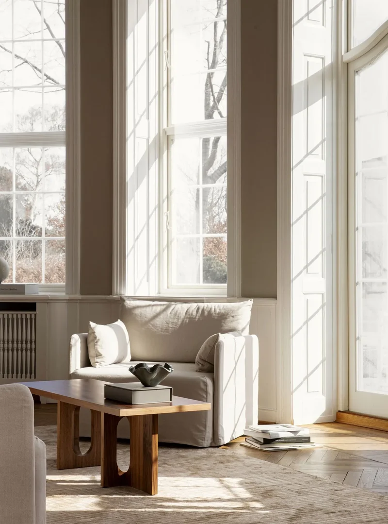 Offset Loose Cover Sofa - One Seater