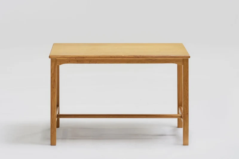 Oak side table, 1950s-1970s
