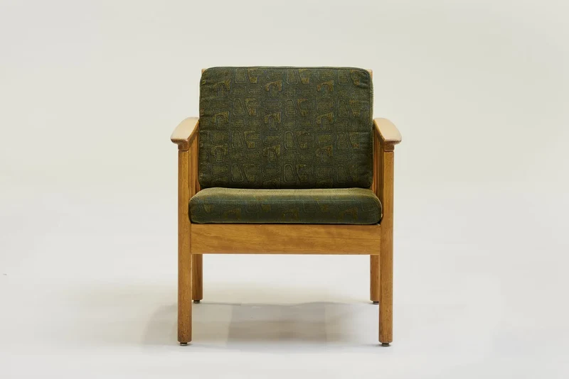 Oak armchair by Skaraborgs Möbelindustri, 1950s-1970s