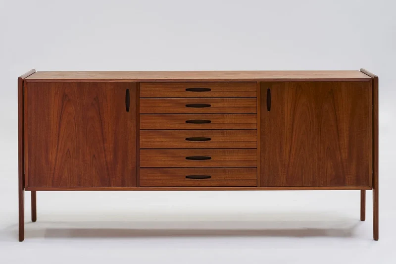 Teak sideboard by Karl-Erik Ekselius, 1960s