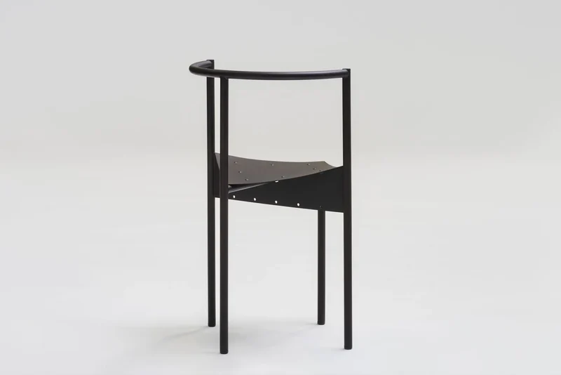 Set of 4 metal dining chairs 'Wendy Wright' by Philippe Starck