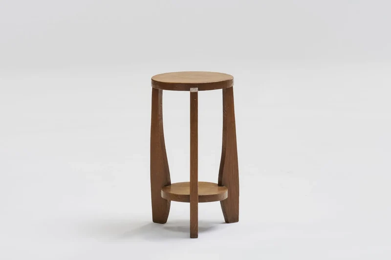 Art Deco oak side table, 1920s-1930s