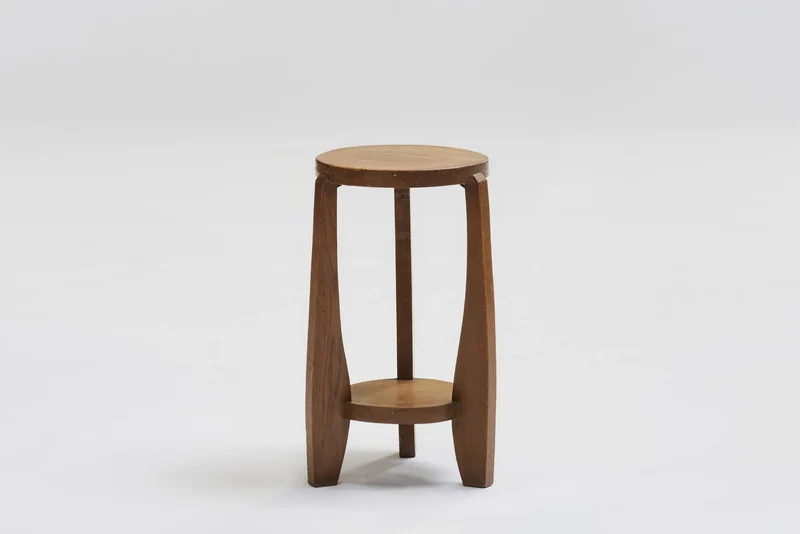 Art Deco oak side table, 1920s-1930s