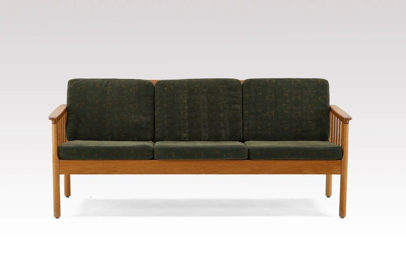 Oak sofa by Skaraborgs Möbelindustri, 1950s-1970s