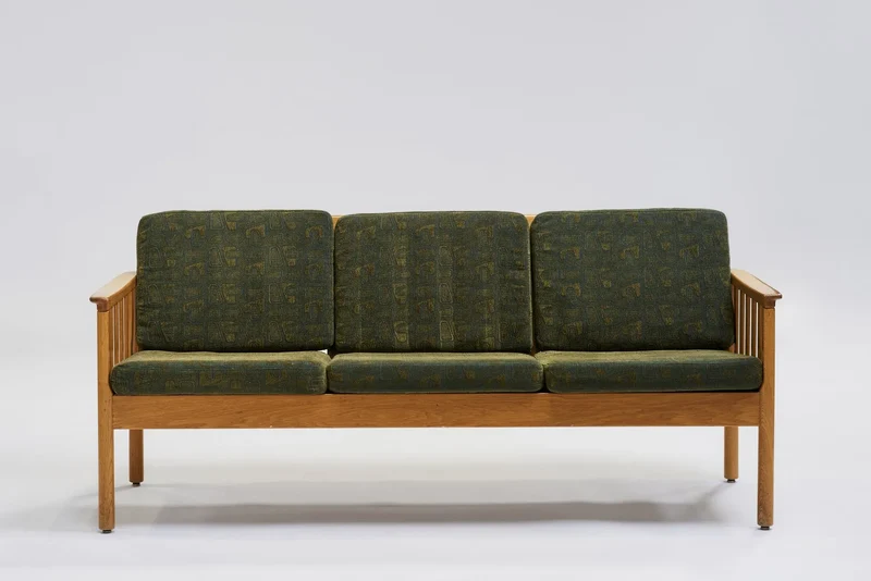 Oak sofa by Skaraborgs Möbelindustri, 1950s-1970s