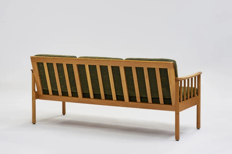Oak sofa by Skaraborgs Möbelindustri, 1950s-1970s