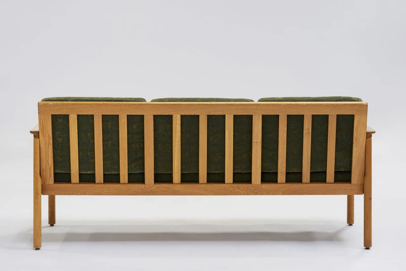 Oak sofa by Skaraborgs Möbelindustri, 1950s-1970s