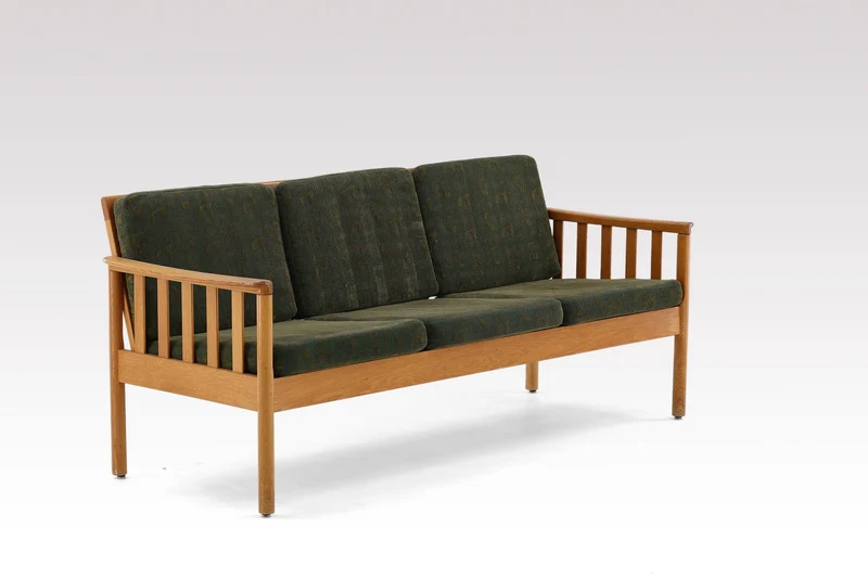 Oak sofa by Skaraborgs Möbelindustri, 1950s-1970s