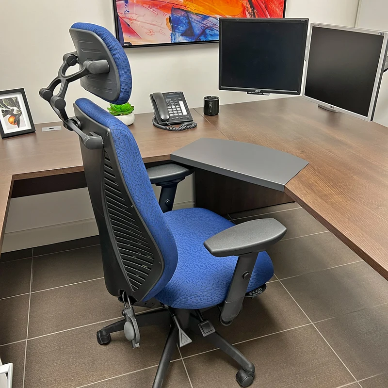 Chaise ergonomique avec appui-tête airCentric2