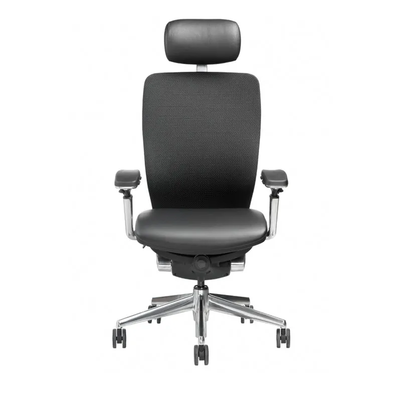 Chaise exécutive avec appui-tête, dossier en maille IC2 7300