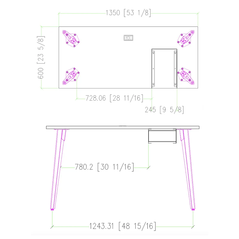 Petit bureau de travail Collection Stad