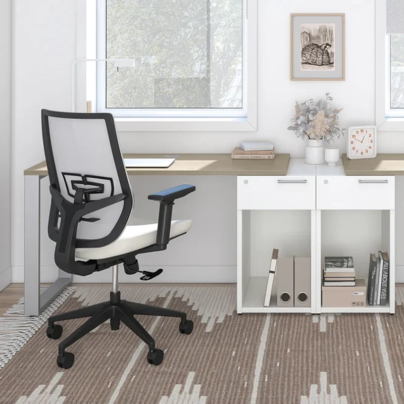 Petit bureau droit avec rangement Concept C.A.