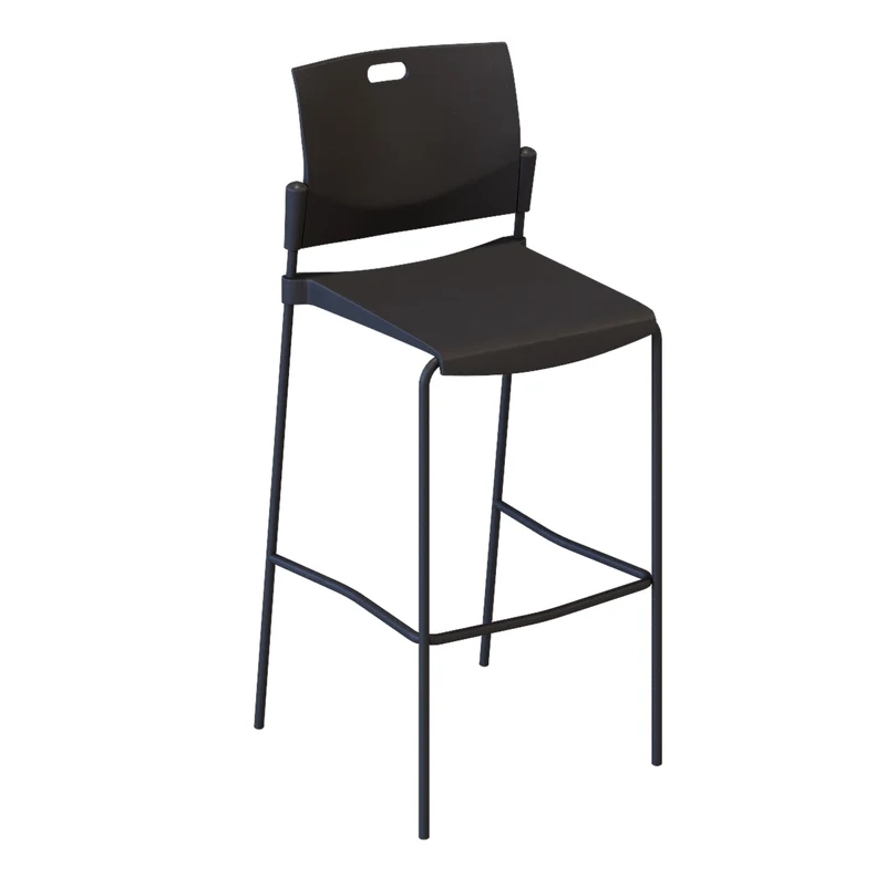 Tabouret bar en polypropylène Butterfly