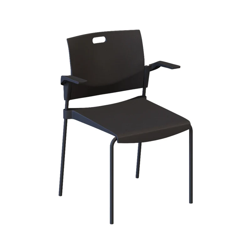 Chaise visiteur en polypropylène Butterfly