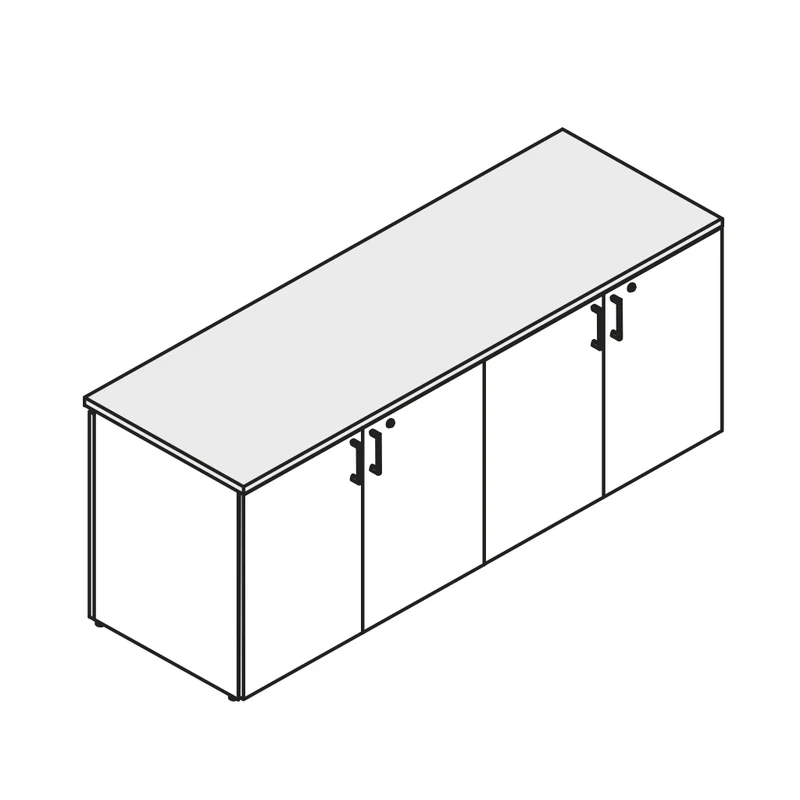 Bahut bibliothèque, Concept 300