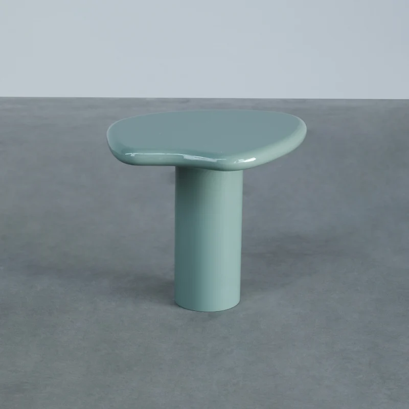Ada - Bijzettafel Low - Glossy StoneSkin