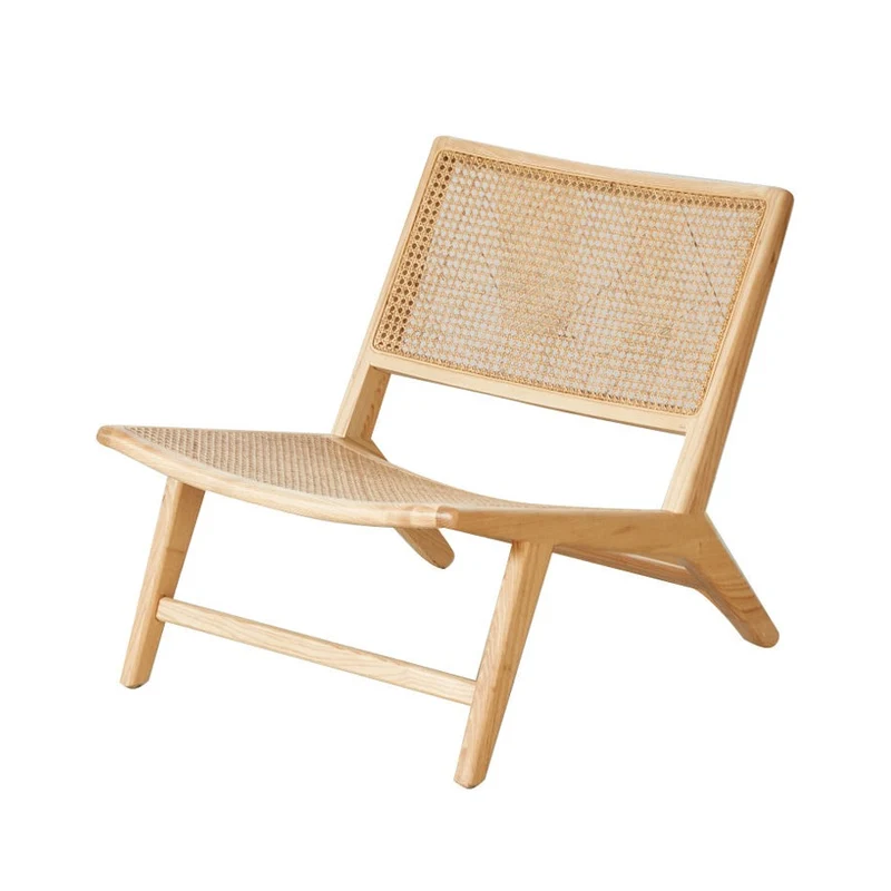 Rieten Fauteuil - Flora - Eik