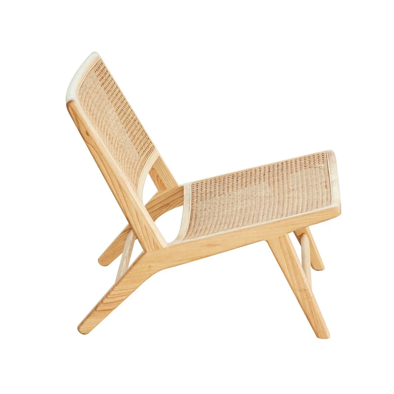 Rieten Fauteuil - Flora - Eik