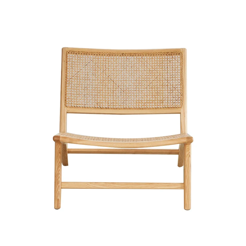 Rieten Fauteuil - Flora - Eik