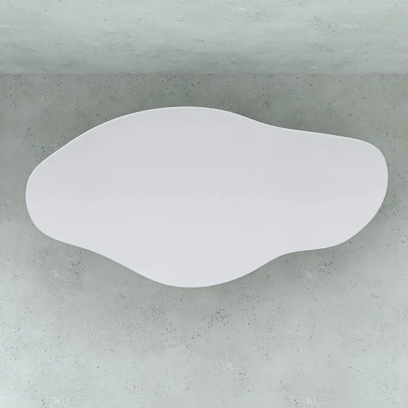Organische Eettafel - Cian - Betonlook - StoneSkin - Latte