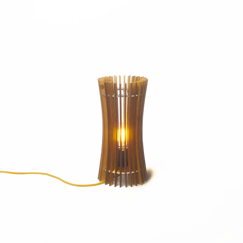 Wood Table Lamp NURI by Massimo Martino, Francesco De Luca e Andrea Riva for Winetage
