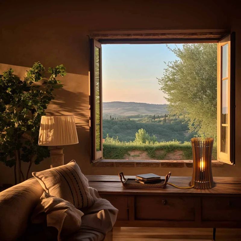 Wood Table Lamp NURI by Massimo Martino, Francesco De Luca e Andrea Riva for Winetage