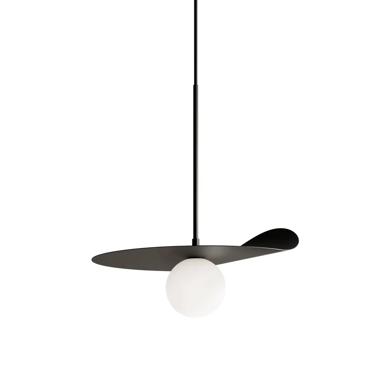 Metal Suspension Lamp FLOW by Chris Basias for Kdln