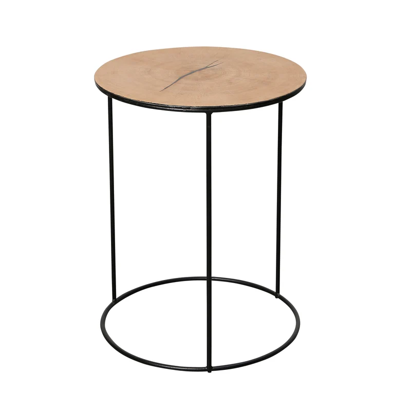 Louis Bijzettafel - Eik - Klein (43x43x56cm)