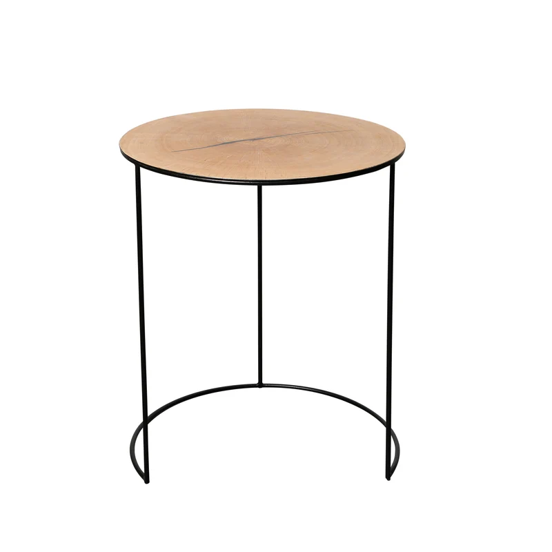 Louis Bijzettafel - Eik - Groot (56x56x69cm)