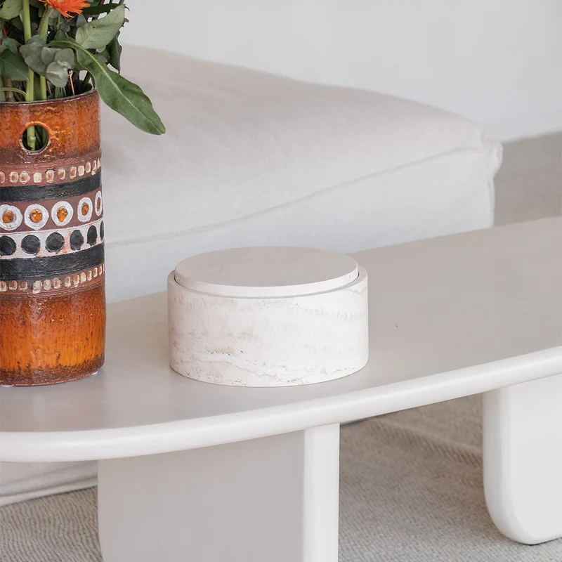 Salontafel Mulhouse - Latte microskin