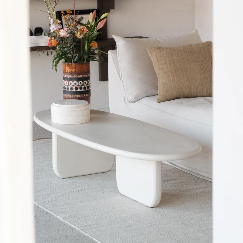 Salontafel Mulhouse - Latte microskin
