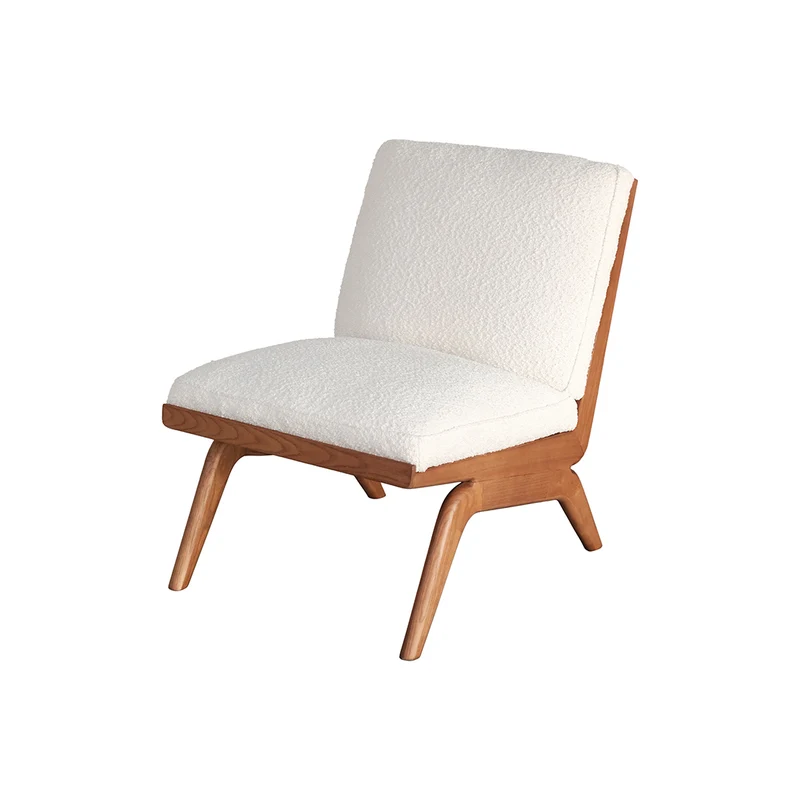 Joanna - Fauteuil - Walnoot/Teddystof