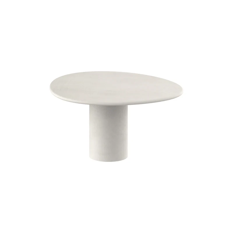 Mortexlook ovalen eettafel - Reef - 140 cm - Microskin