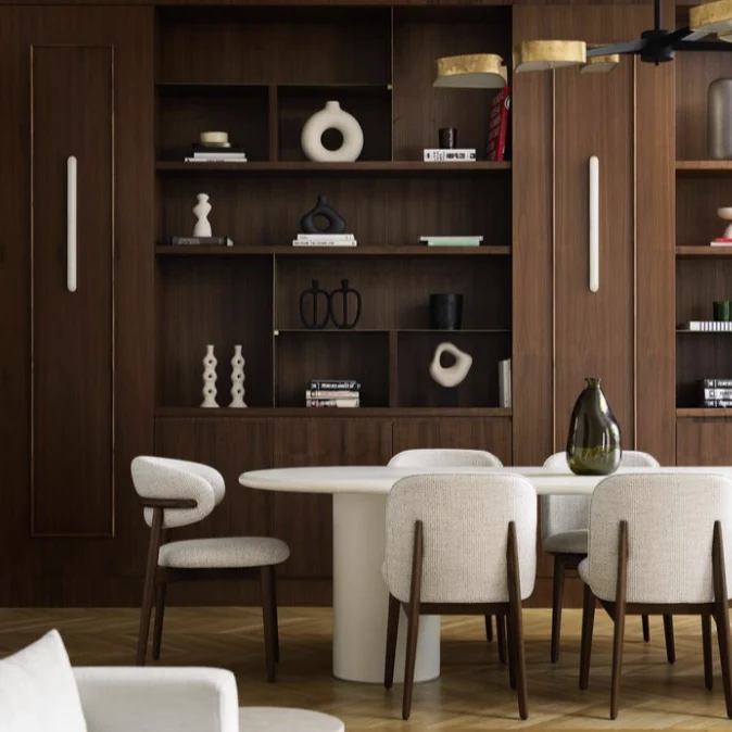 Astrid - mortex look eettafel - 240 cm - Microskin