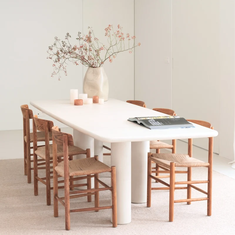 Microskin Grote eettafel Pim - 265 cm - Mortexlook