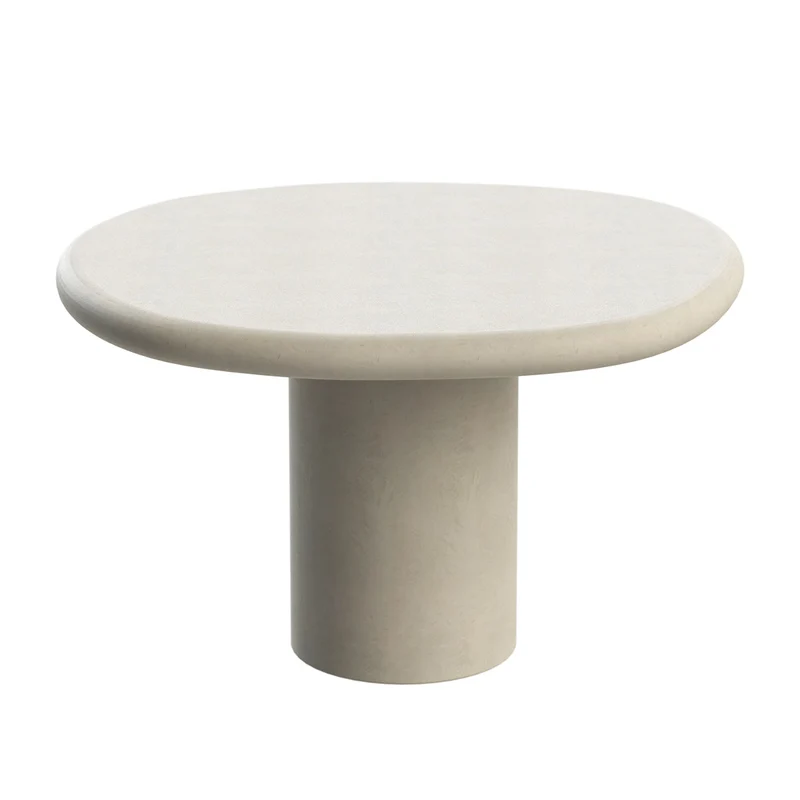 Canberra - Organische Bijzettafel - MicroSkin - Latte/Cloudy Latte