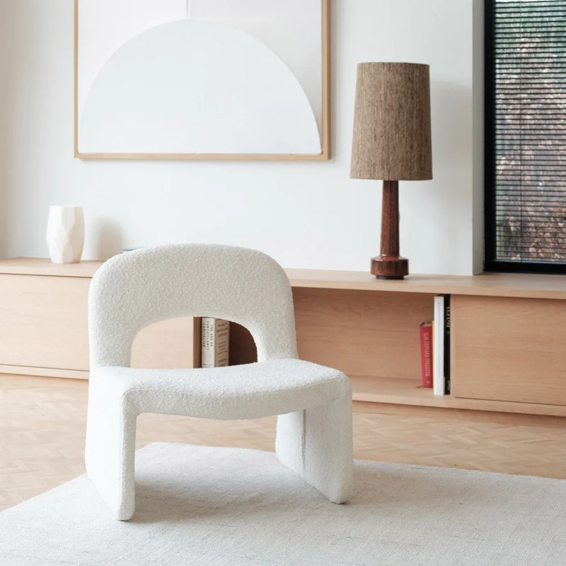 Relax Fauteuil - Boucle Wit - Esmee