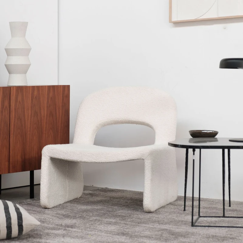 Relax Fauteuil - Boucle Wit - Esmee