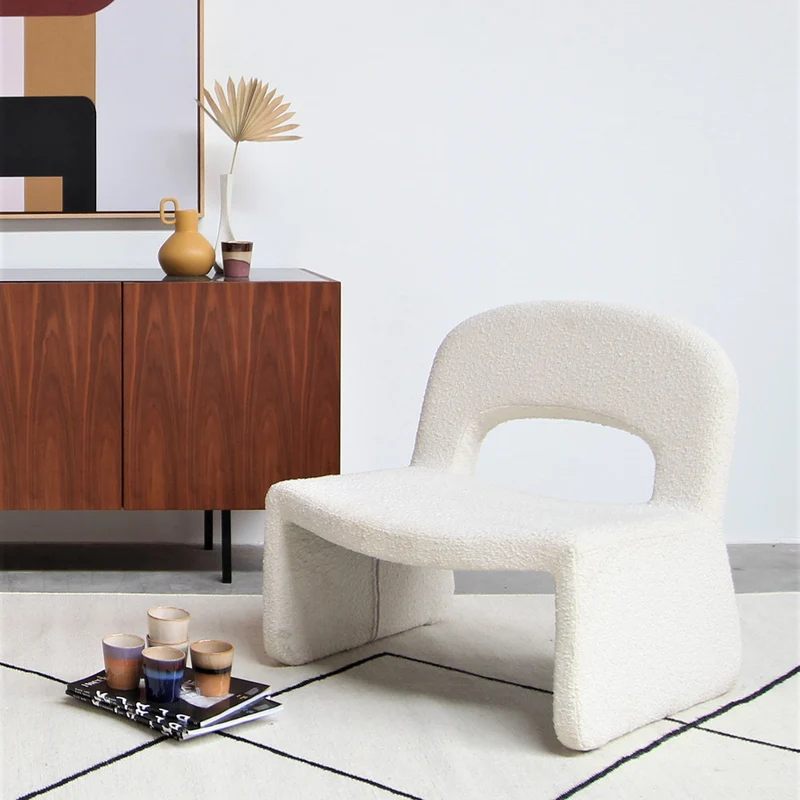 Relax Fauteuil - Boucle Wit - Esmee