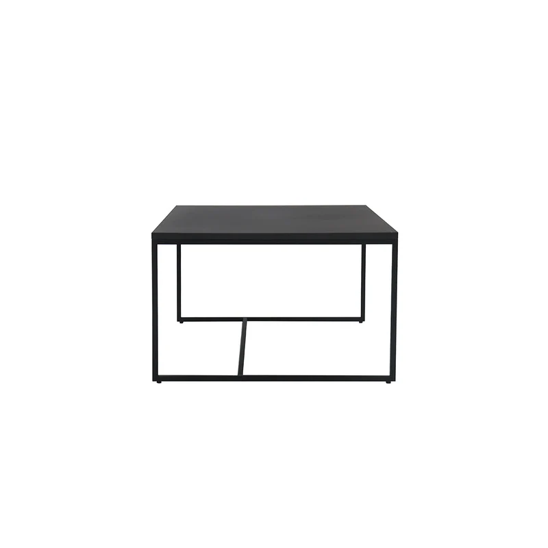 Keramische Salontafel - Miles - Zwart Keramiek - 55×55×35cm