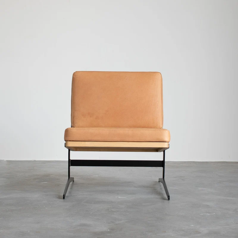 Leesstoel - Lucy - Cognac Leder