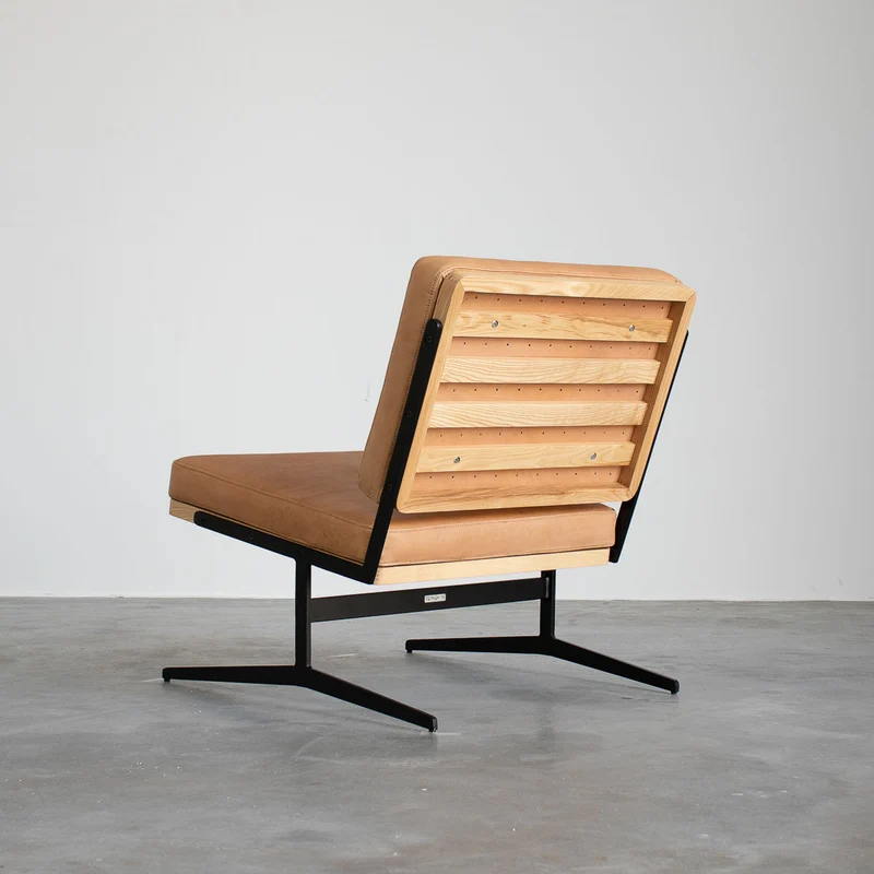 Leesstoel - Lucy - Cognac Leder