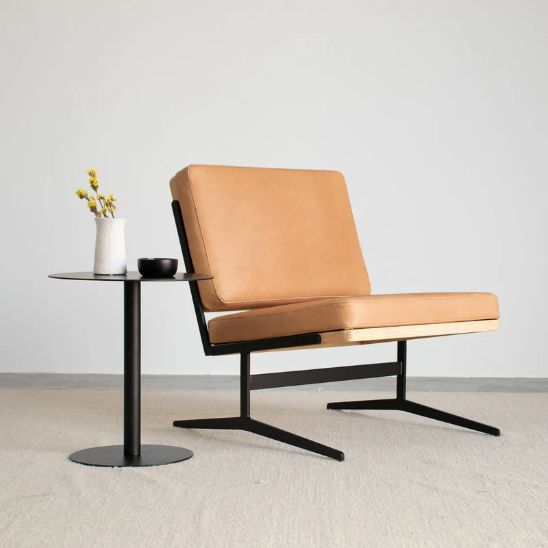 Leesstoel - Lucy - Cognac Leder