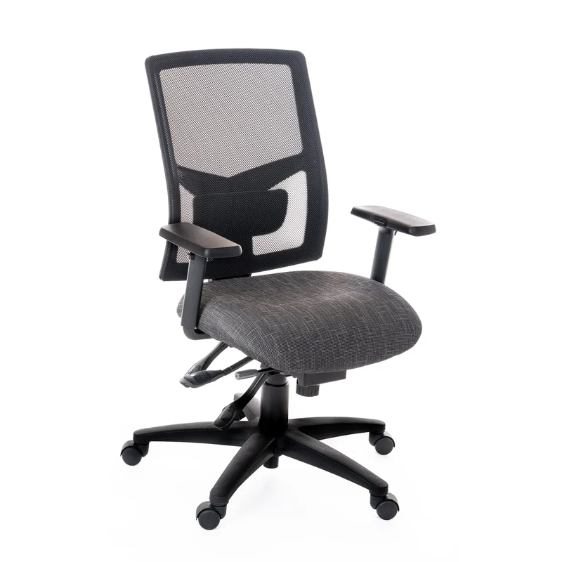 Chaise de bureau ergonomique dossier en maille Cierra