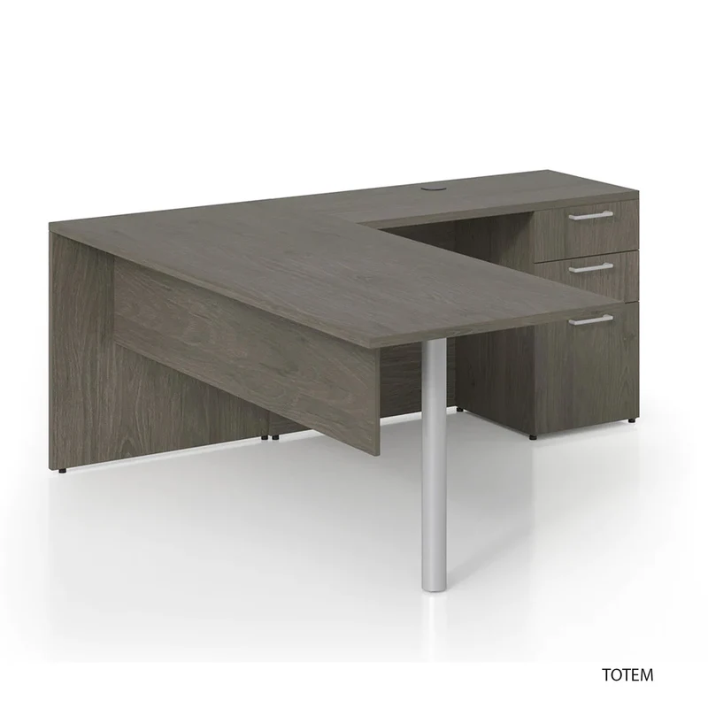 Bureau en L avec caisson, Concept 300